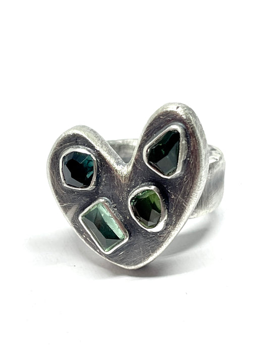 Green With Love Ring