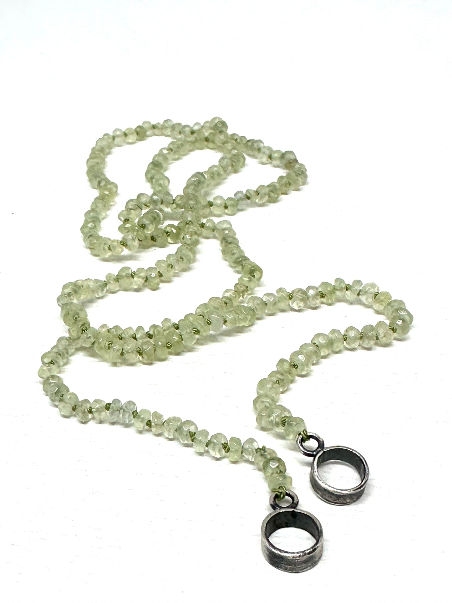 XF Bead Strand - Faceted Green Aventurine